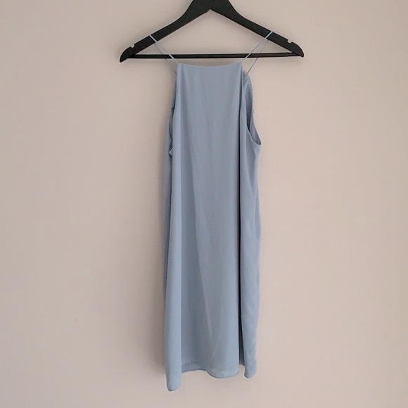 π WAYF Size Small Light Blue/Baby Bird π¦ Dress Lace Neckline π - Picture 5 of 6